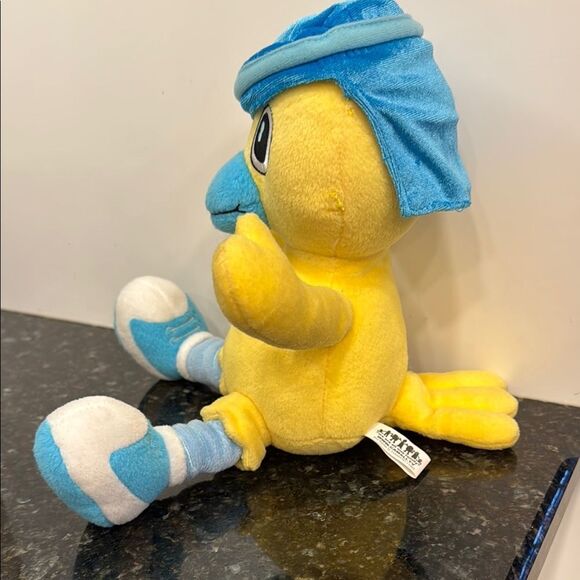 Yellow and Blue Plush Duck Toy - Picture 3 of 8